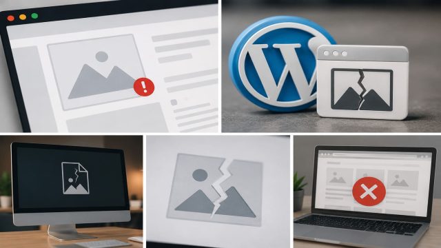 Como corrigir URLs de imagens quebradas no WordPress