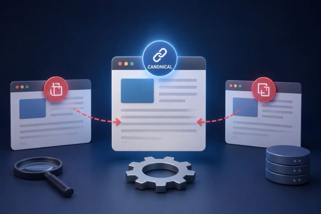 ilustração sobre canonical e conteúdo duplicado no WordPres